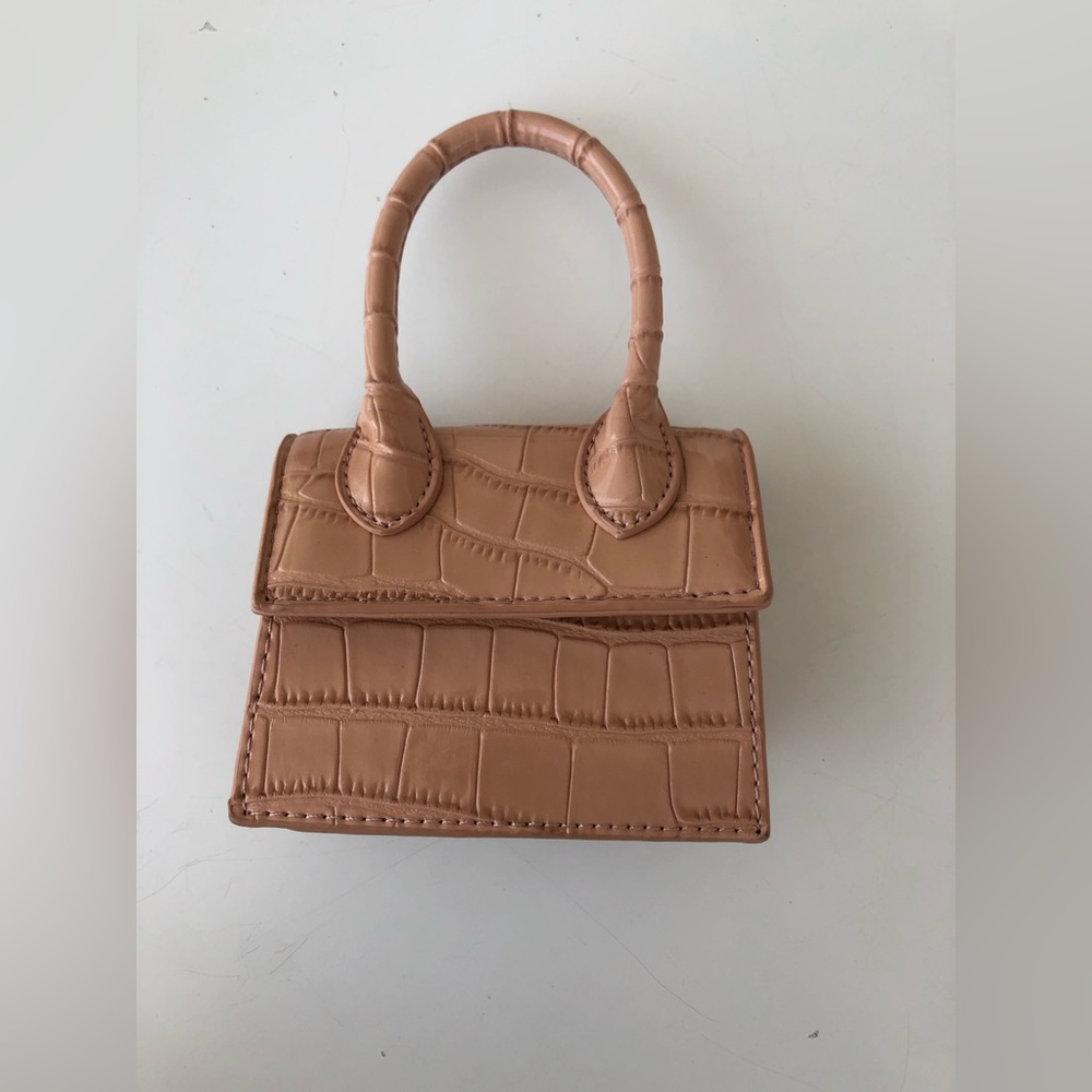 Mini tan bag